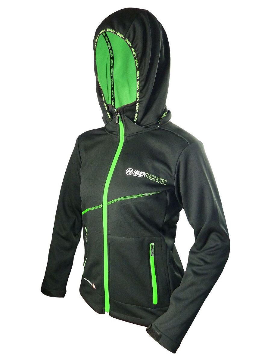 Bunda dámská Haven Thermotec - černá-zelená,