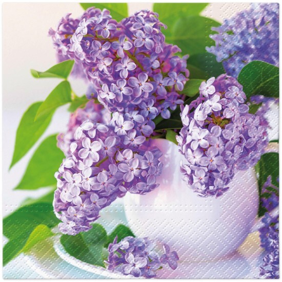 PAW Ubrousky PAW L - Lilac flower - SDL152600