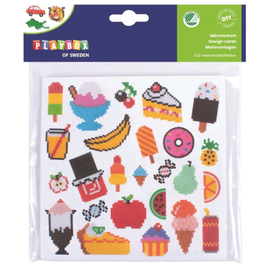 Playbox Předlohy pro zažehlovací korálky - 110 motivů - 2471404 – Playbox |