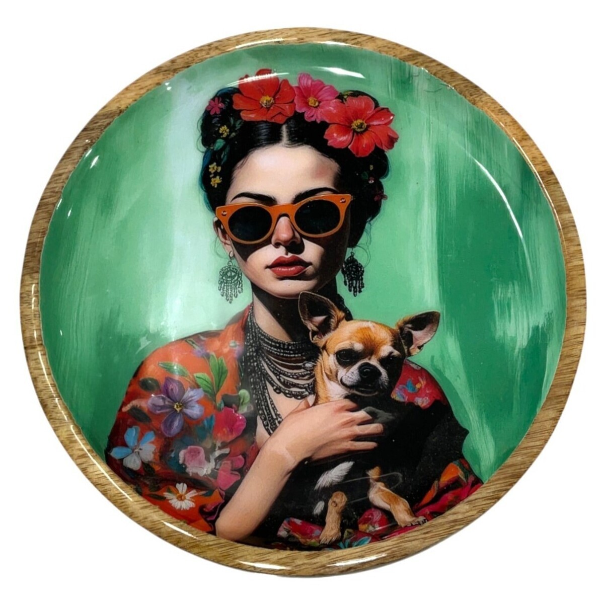 Signes Grimalt  Dámské Talířové Květiny M  Žlutá