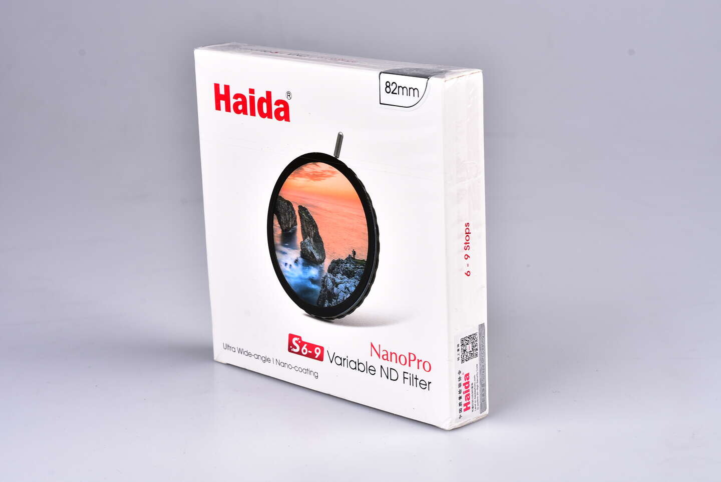 Haida šedý variabilní filtr NanoPro S6-9 82 mm bazar
