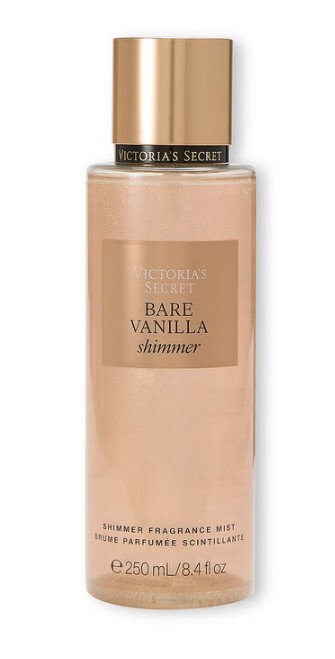Victoria's Secret Bare Vanilla Shimmer - tělový sprej 250 ml