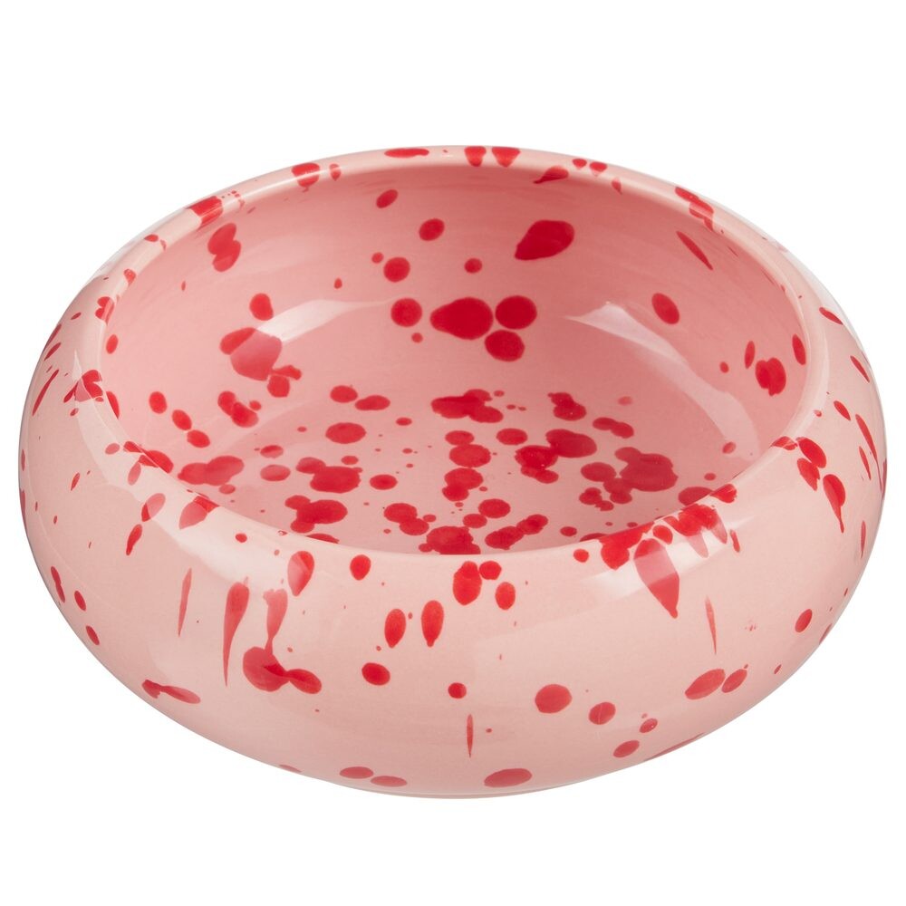 BOOGY SPLASH Miska 16 cm - červená/růžová