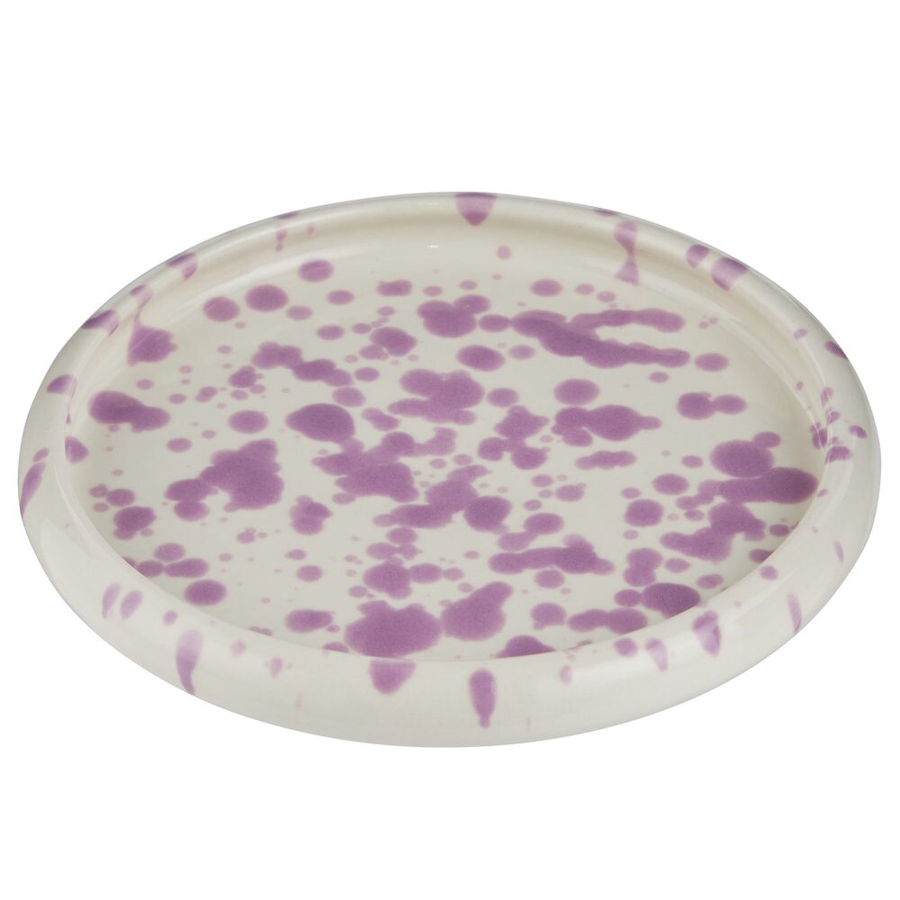 BOOGY SPLASH Talíř 12 cm - fialová