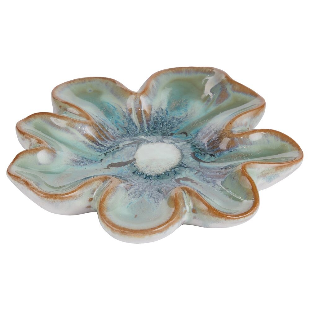 BLUE BLISS Nástěnná dekorace malá - zelená