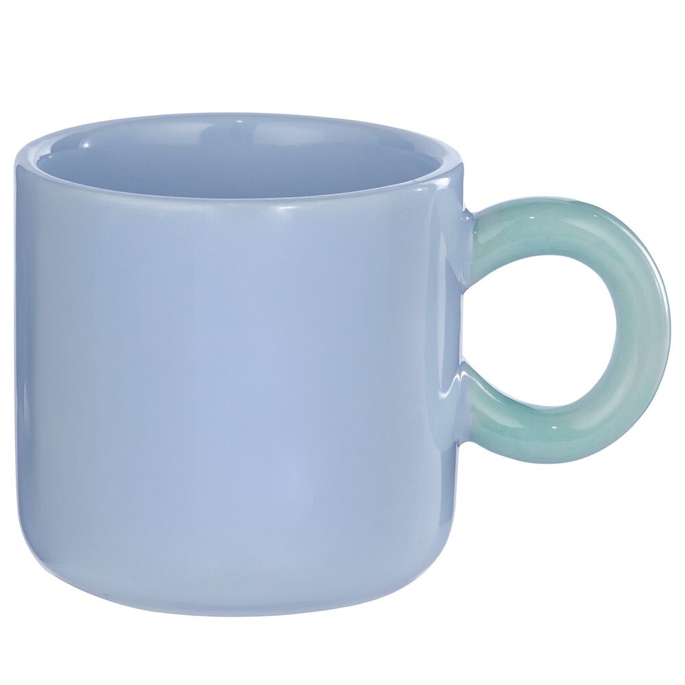 CHUNKY Hrnek 13 cm - sv. modrá