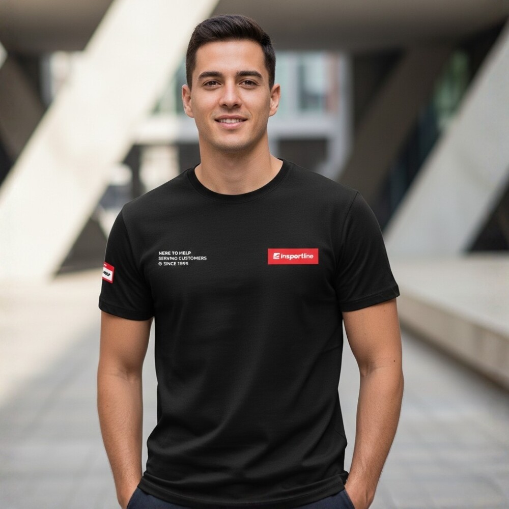 inSPORTline tričko Signature černá - XS