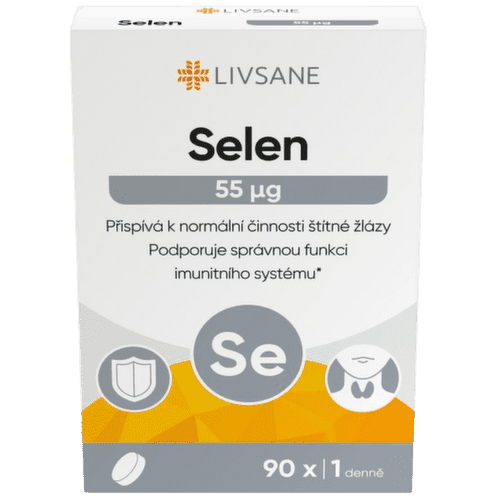 LIVSANE Selen 55mcg tbl.90