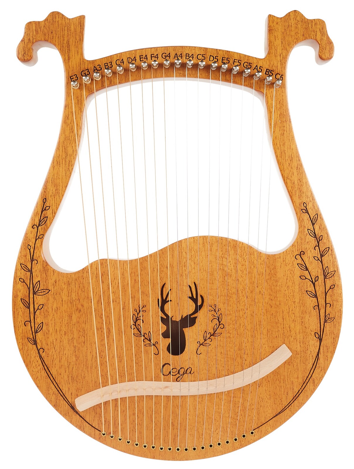 Cega Harp 19 Strings Natural (rozbalené)