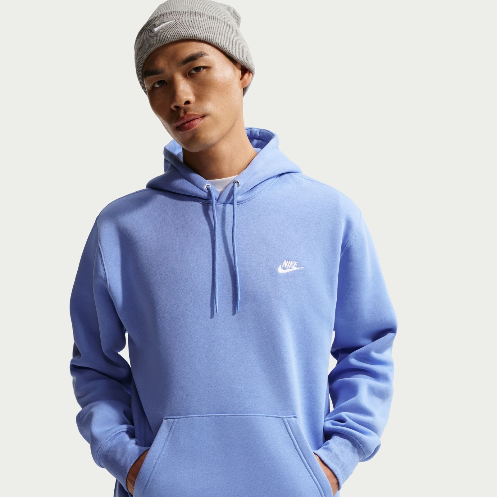 Nike M Club Pullover Fleece Hoodie XS