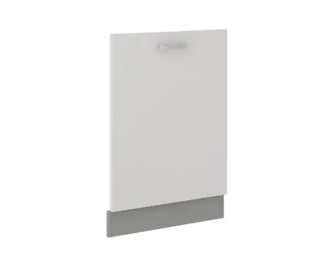 Přední panel na vestavnou kuchyňskou myčku Bianka ZM, 60 cm, bílá