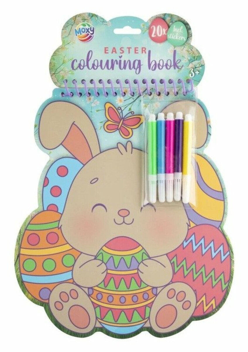 Velikonoční omalovánky Zajíc - fixy - -