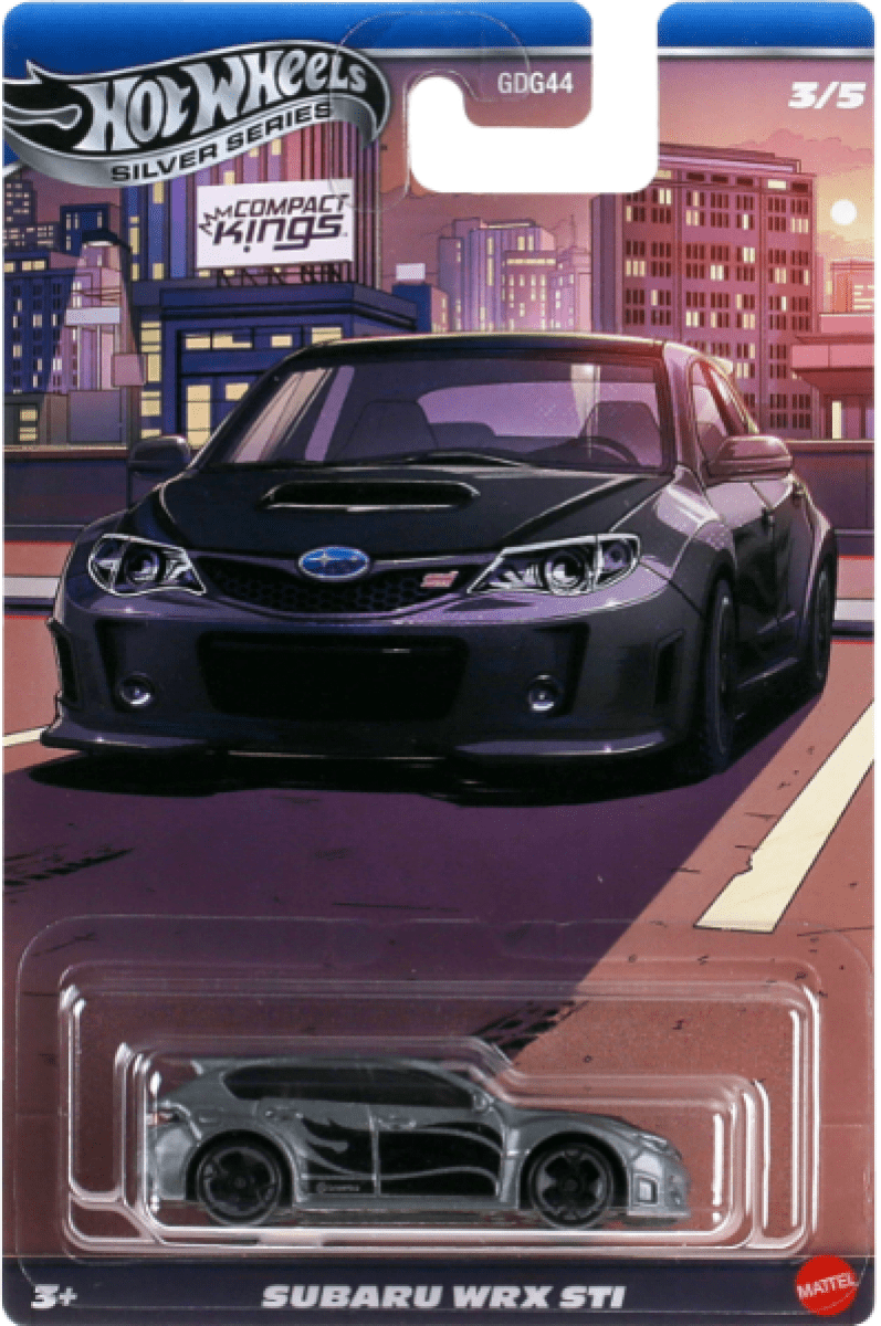 Hot Wheels Silver Series – Subaru WRX STI (1:64)