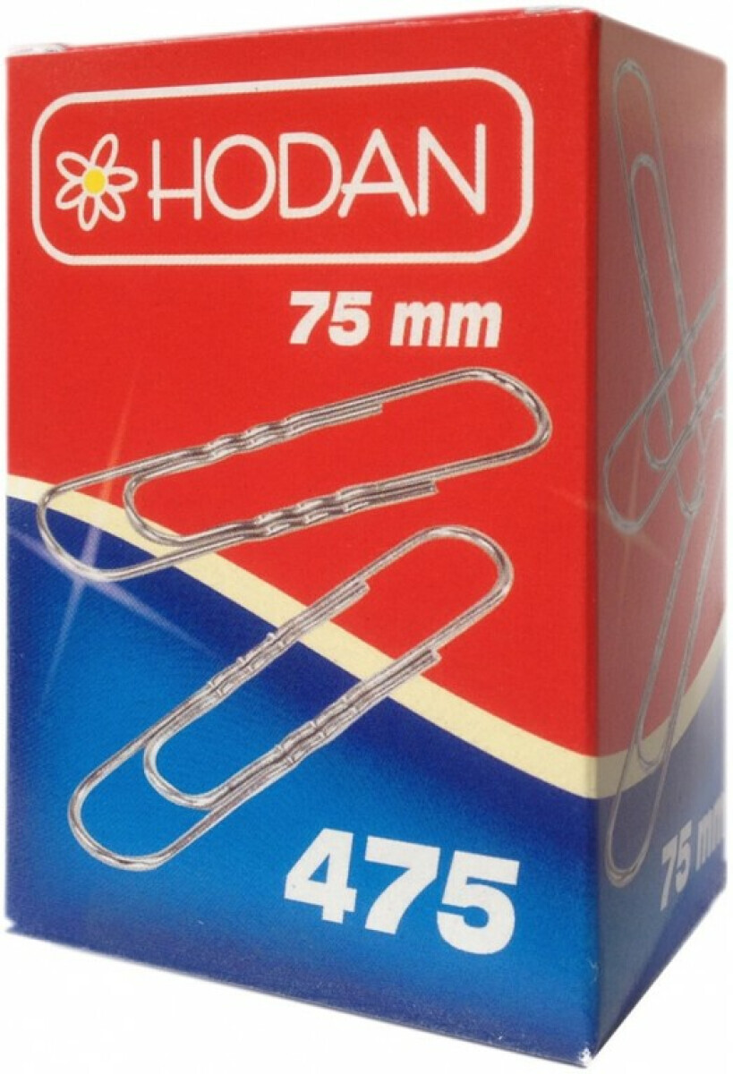 Kancelářské sponky 75mm, balení 50ks