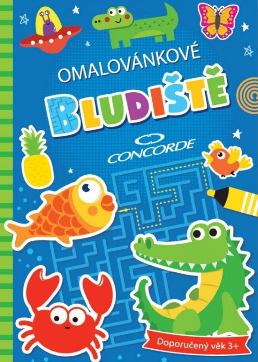 Omalovánkové bludiště - -