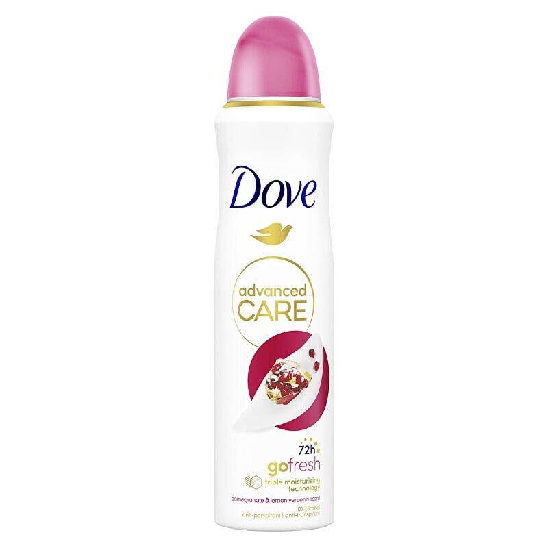 Antiperspirant ve spreji Advanced Care Pomegranate & Lemon Verbena (Anti-Perspirant) Dove - 150 ml