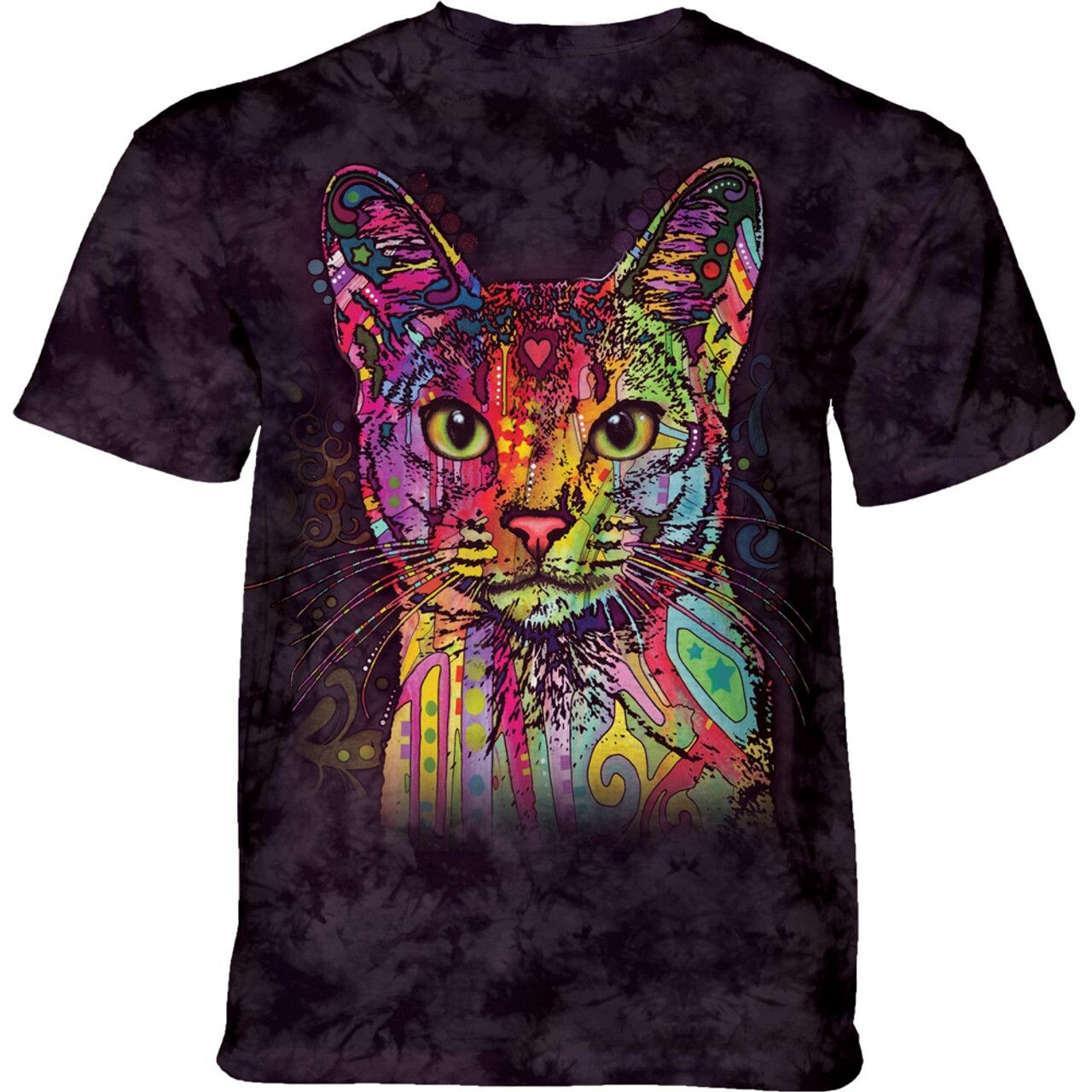 Tričko unisex The Mountain Abyssinian - fialové,