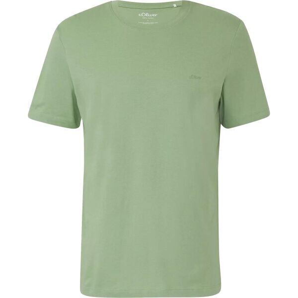 s.Oliver JERSEY T-SHIRT Pánské tričko, zelená, velikost