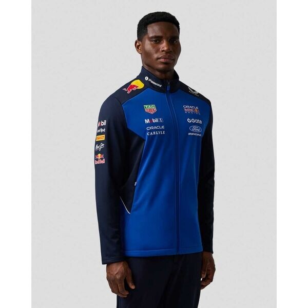 CASTORE SOFT SHELL JACKET Pánská softshellová bunda, tmavě modrá, velikost