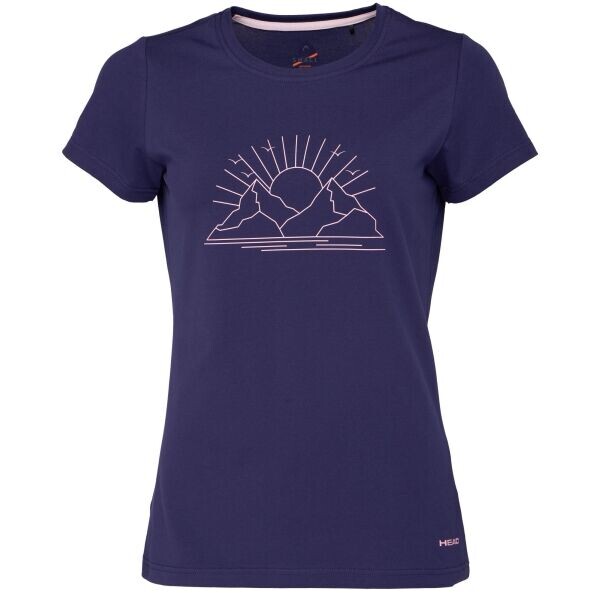 Head CELIA Dámské triko, tmavě modrá, velikost