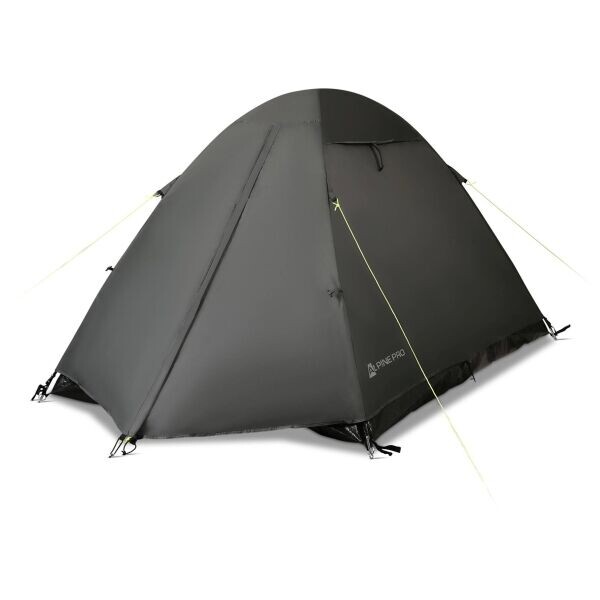 ALPINE PRO DELAJE Turistický stan, černá, velikost