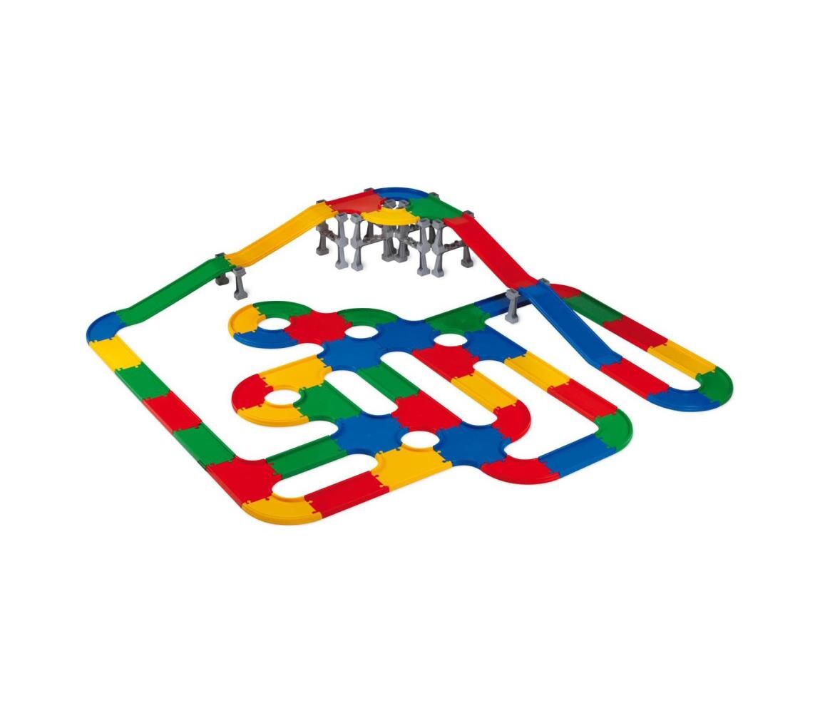 WADER Stavebnice mosty a silnice 3D 58x39 cm 89080613