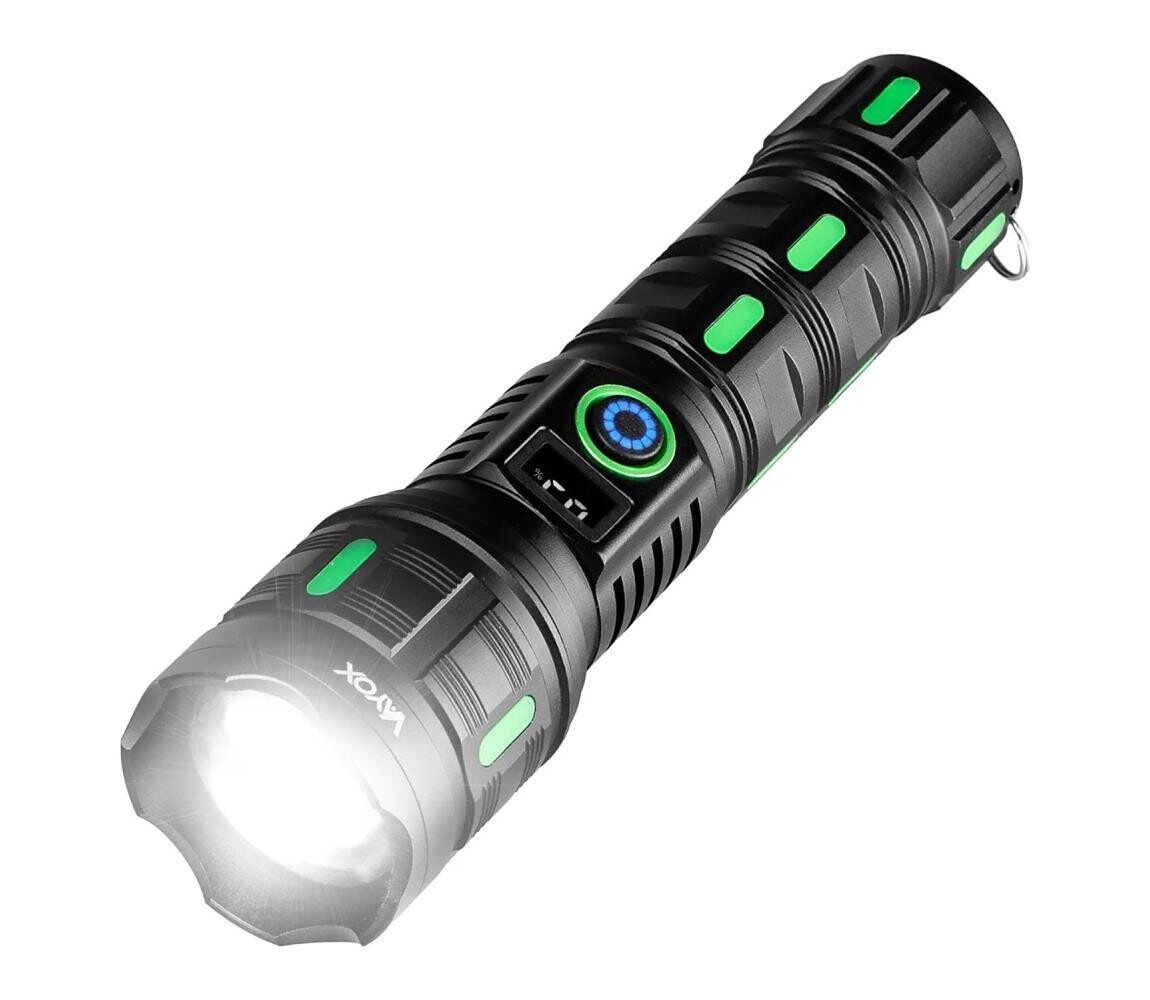 Vayox LED Stmívatelná nabíjecí svítilna LED/20W/5V IP44 1200 lm 5000 mAh VA0365