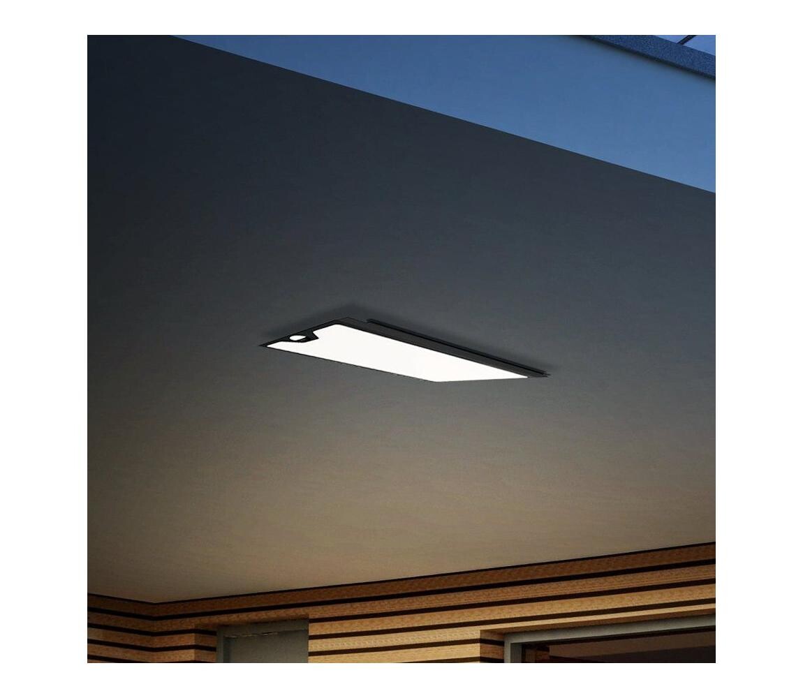 Eglo - LED Venkovní stropní svítidlo se senzorem CASAZZA LED/18,5W/230V IP44 1xEG99522