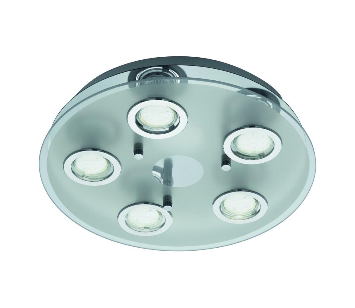 Eglo 54563 - LED Stropní svítidlo 5xGU10/3W/230V lesklý chrom 54563