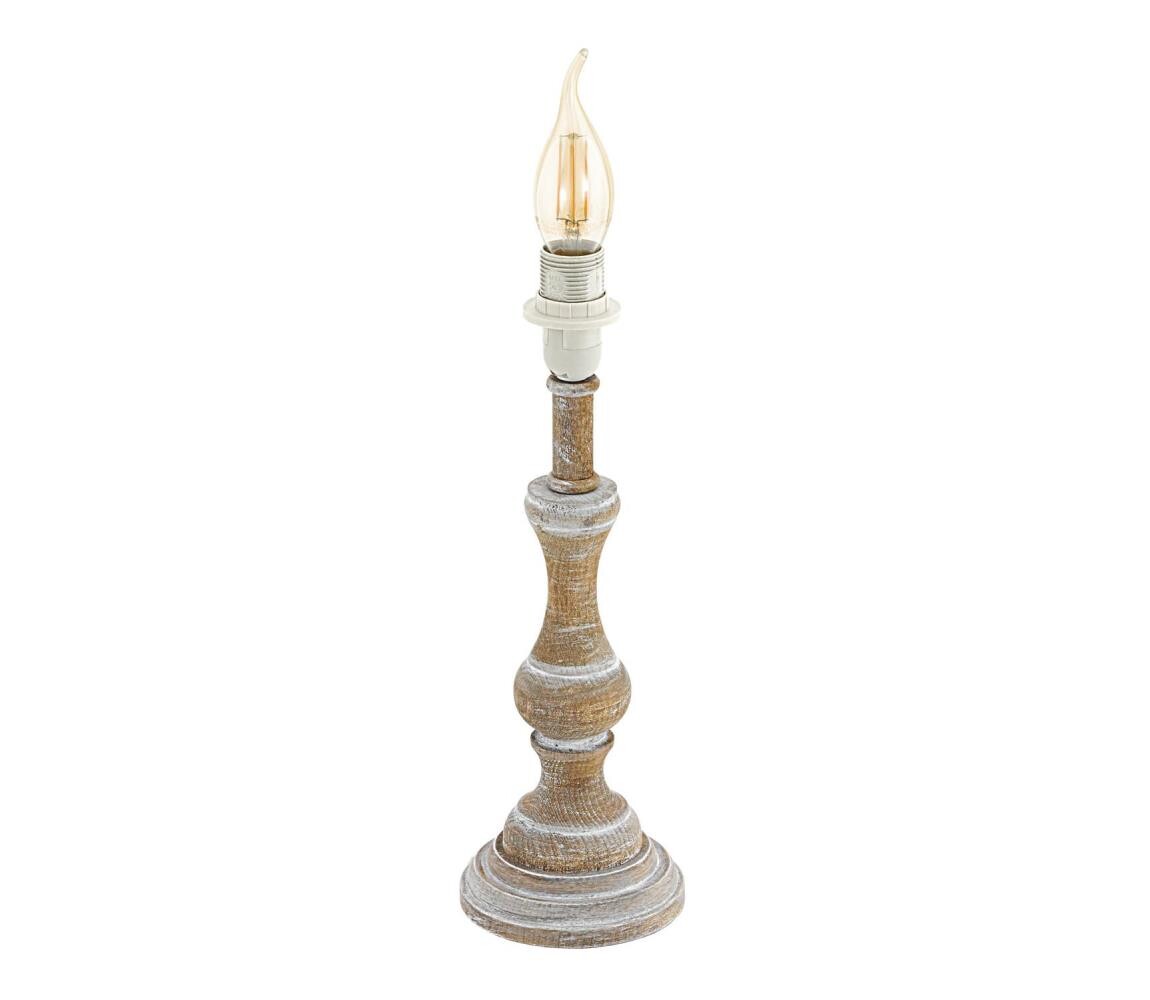 Eglo 33054 - Stolní lampa 1xE14/40W/230V hnědá/patina 33054