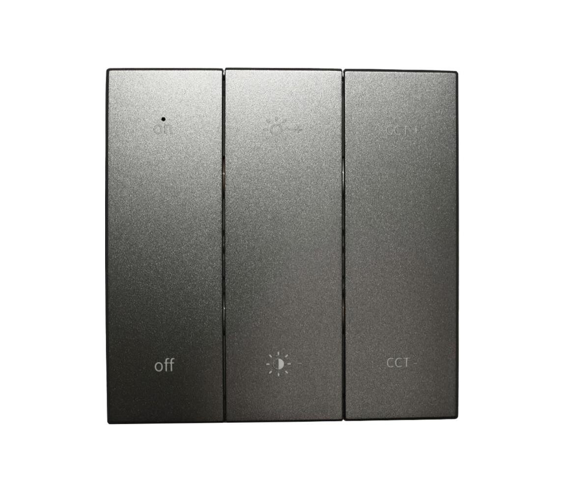 Nástěnný dálkový ovladač SHAPE 2xAAA černá SP7G