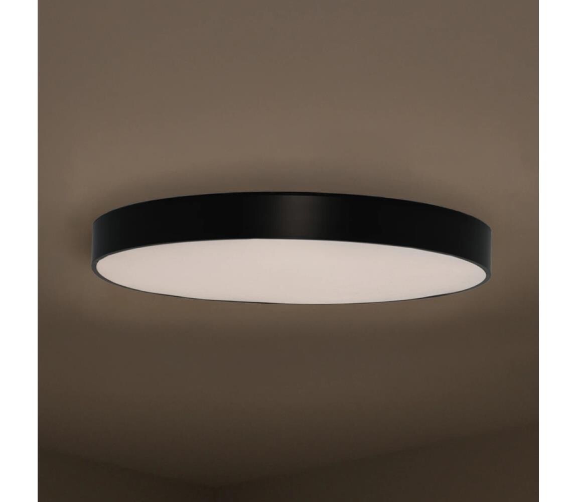 LED Stropní svítidlo LED/135W/230V 3000/4000/6500K pr. 80 cm černá CL7132