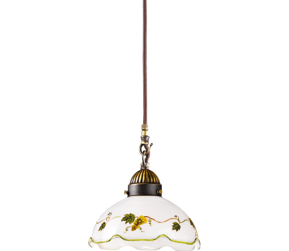 Kolarz 731.30.110 - Lustr na lanku NONNA 1xE27/75W/230V pr. 20 cm víno 731.30.110