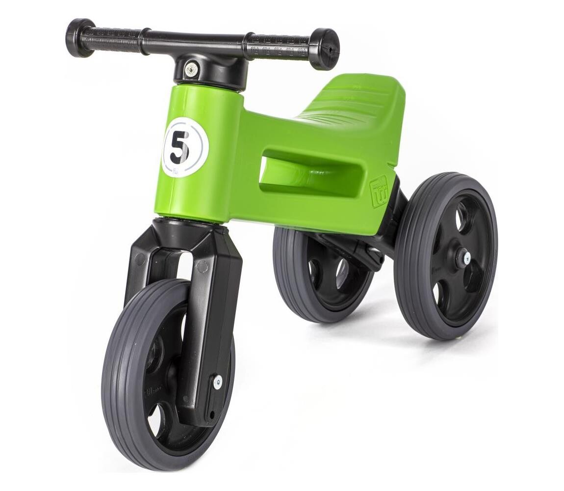 Funny Wheels - Odrážedlo 2v1 RIDER SPORT zelená/černá 11408571