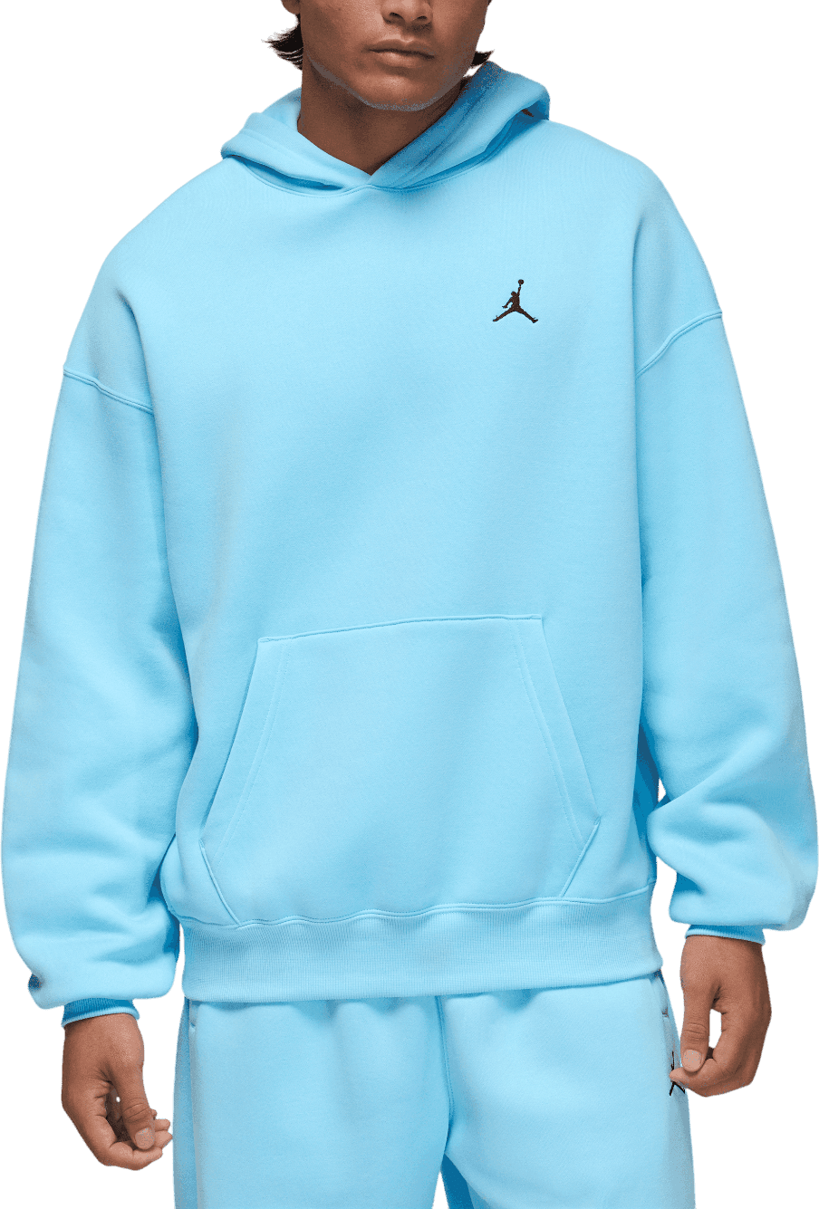 Mikina s kapucí Jordan Jordan Brooklyn Oversized