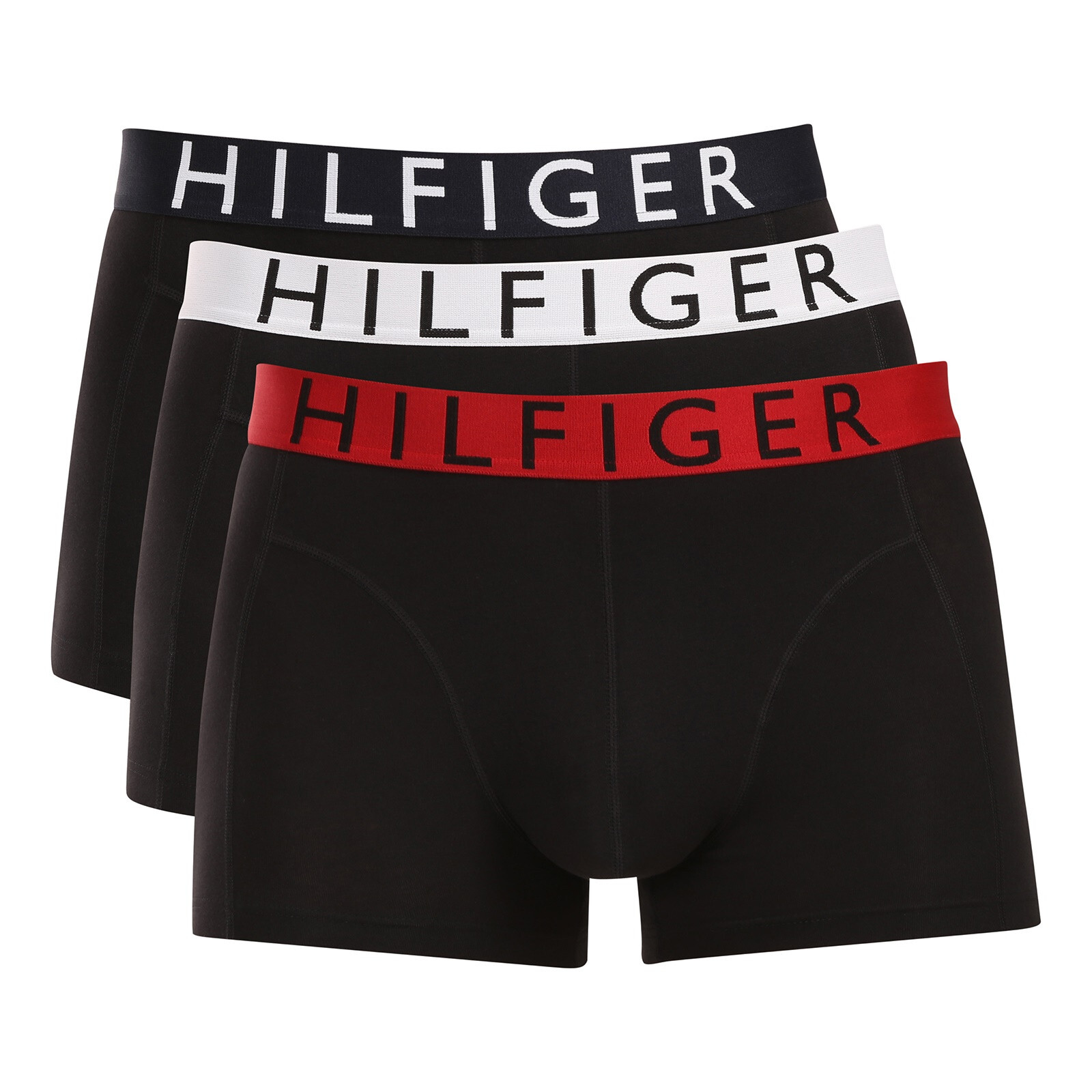 3PACK pánské boxerky Tommy Hilfiger černé (UM0UM03886 0SM) XXL, trenky / trenýrky