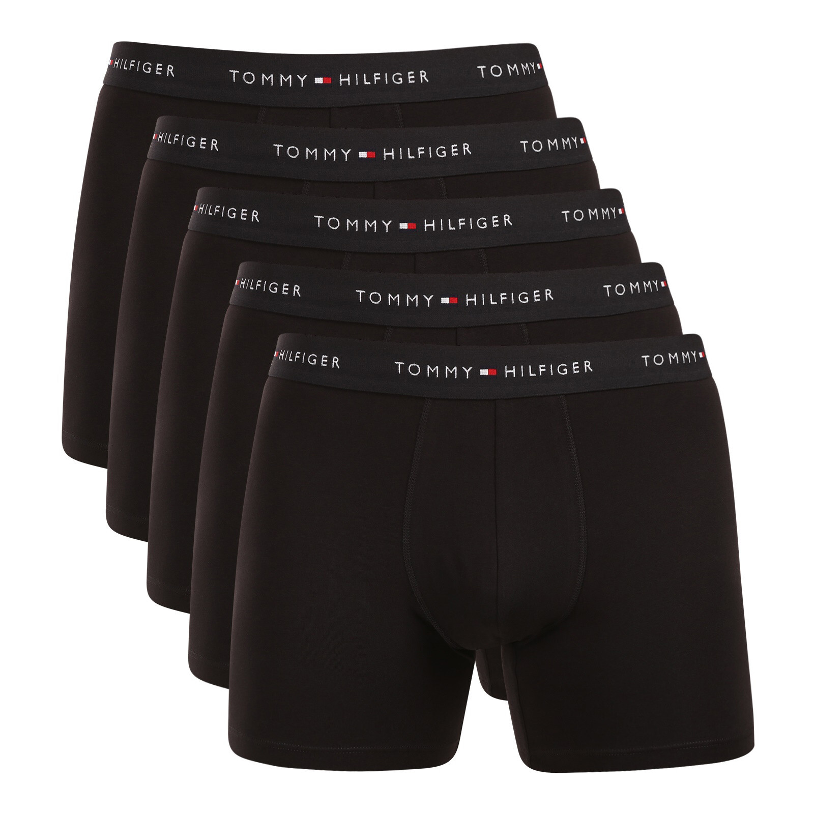 5PACK pánské boxerky Tommy Hilfiger černé (UM0UM03751 0SE) XXL, trenky / trenýrky