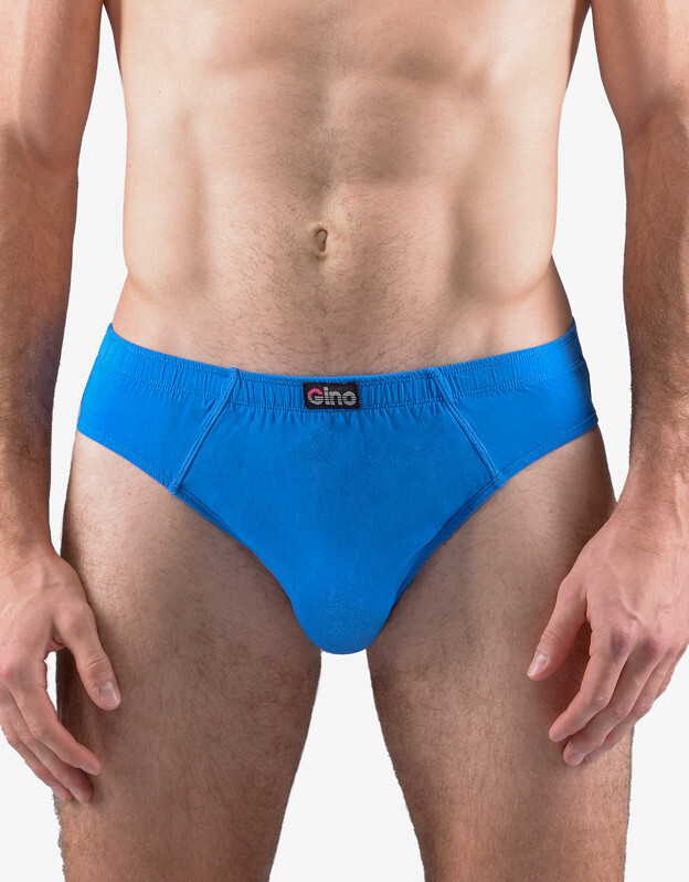 Pánské slipy Gino modré (70047-DBM) M
