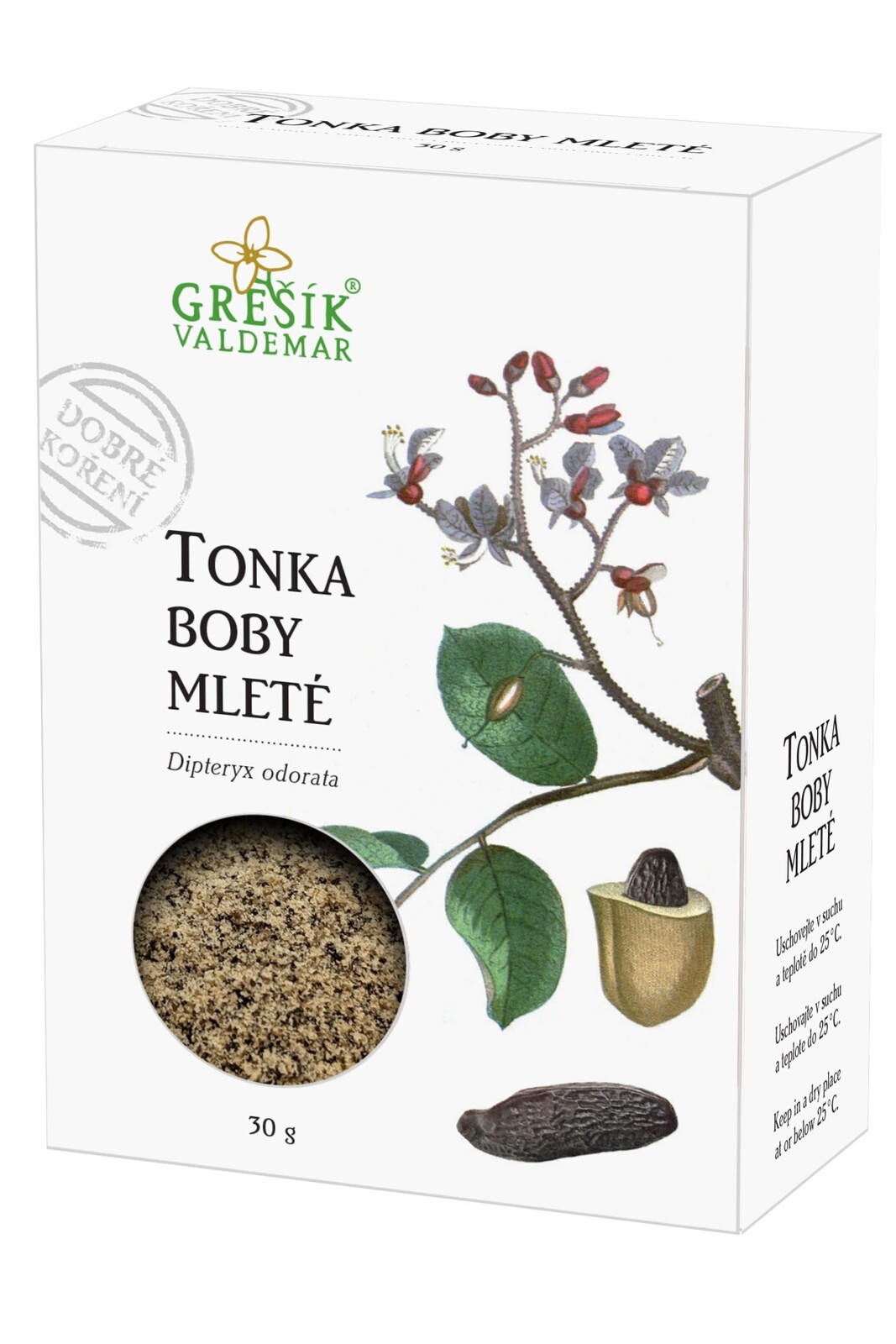 Valdemar Grešík Grešík Tonka boby mleté 30 g