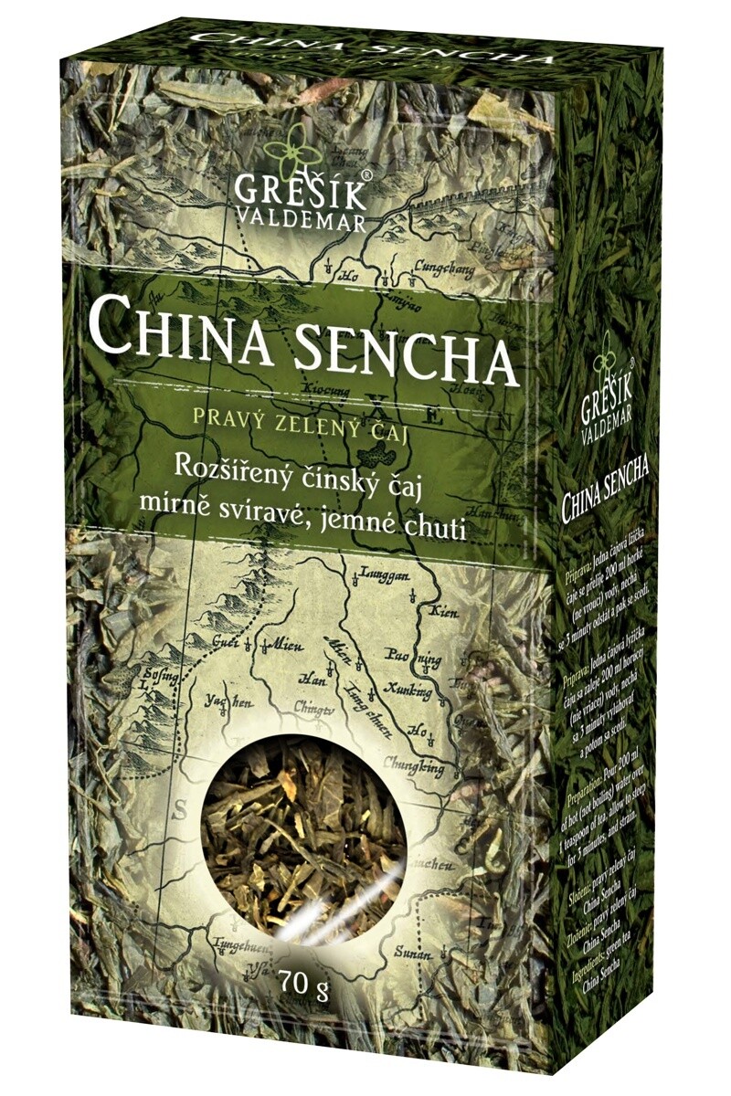 Valdemar Grešík Grešík China Sencha zelený sypaný čaj 70 g