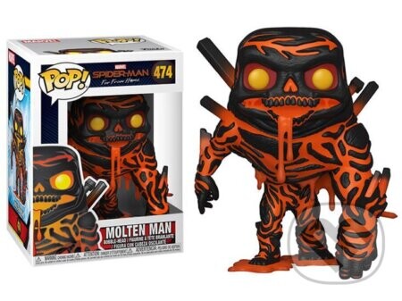 Funko POP Movies: Spider-Man Far From Home - Molten-Man - Funko