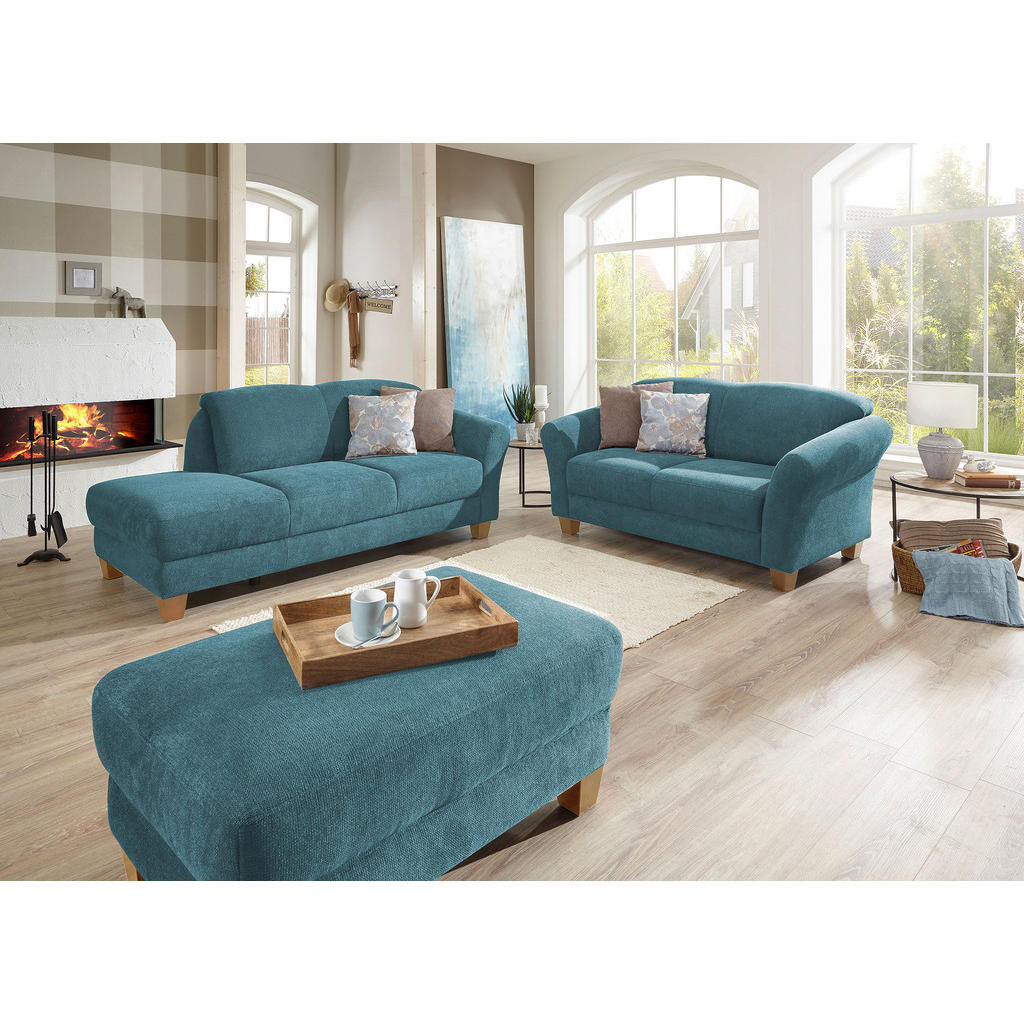 Sit & More DVOUMÍSTNÁ POHOVKA, textil, petrolej