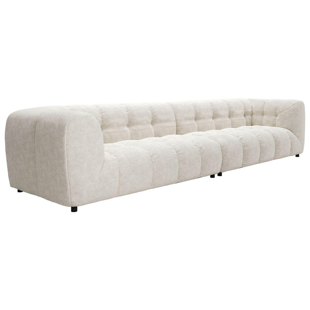 Livetastic POHOVKA BIG SOFA, textil, krémová
