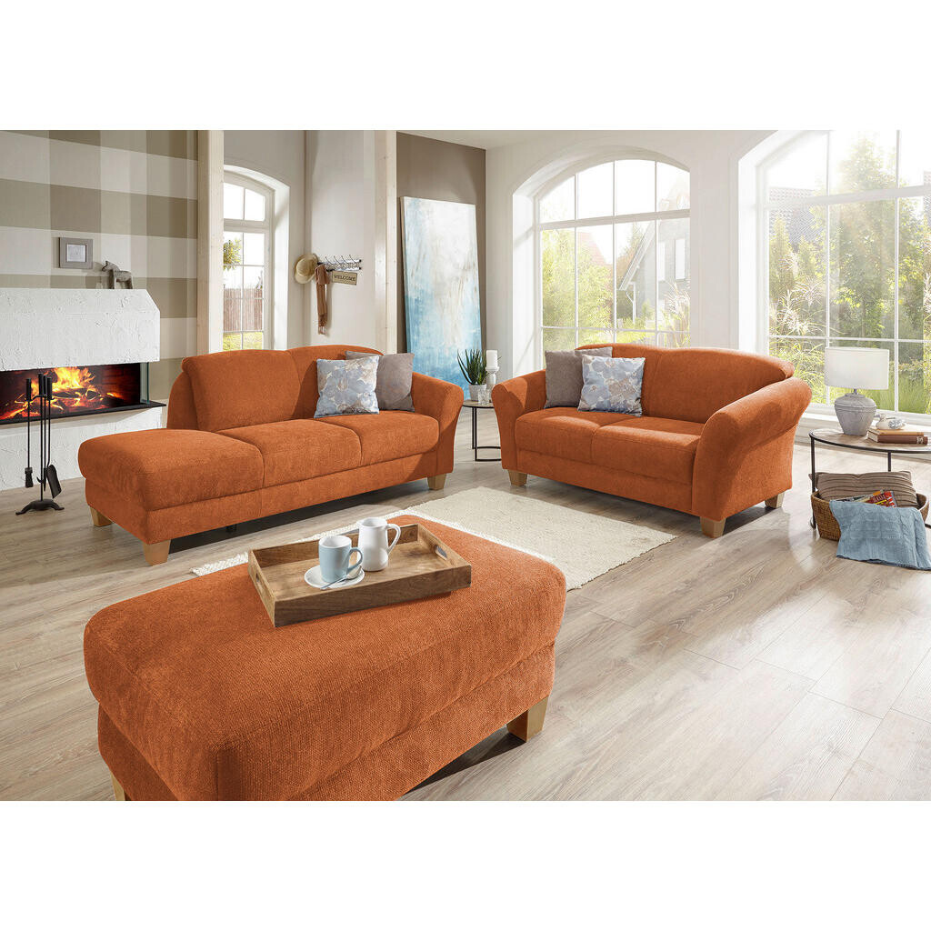 Sit & More DVOUMÍSTNÁ POHOVKA, textil, terracotta