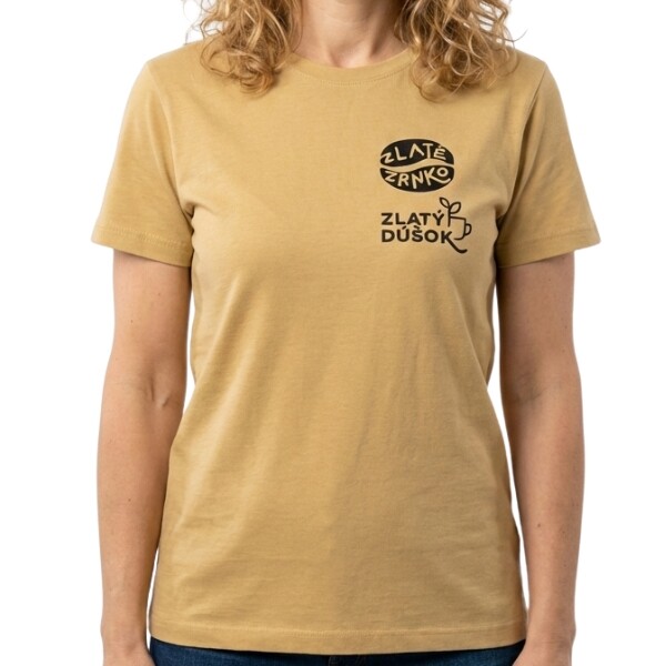 Tričko Zlaté Zrnko a Zlatý Dúšok – Béžové