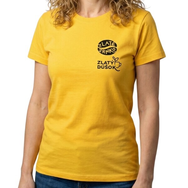 Tričko Zlaté Zrnko a Zlatý Dúšok – Žluté