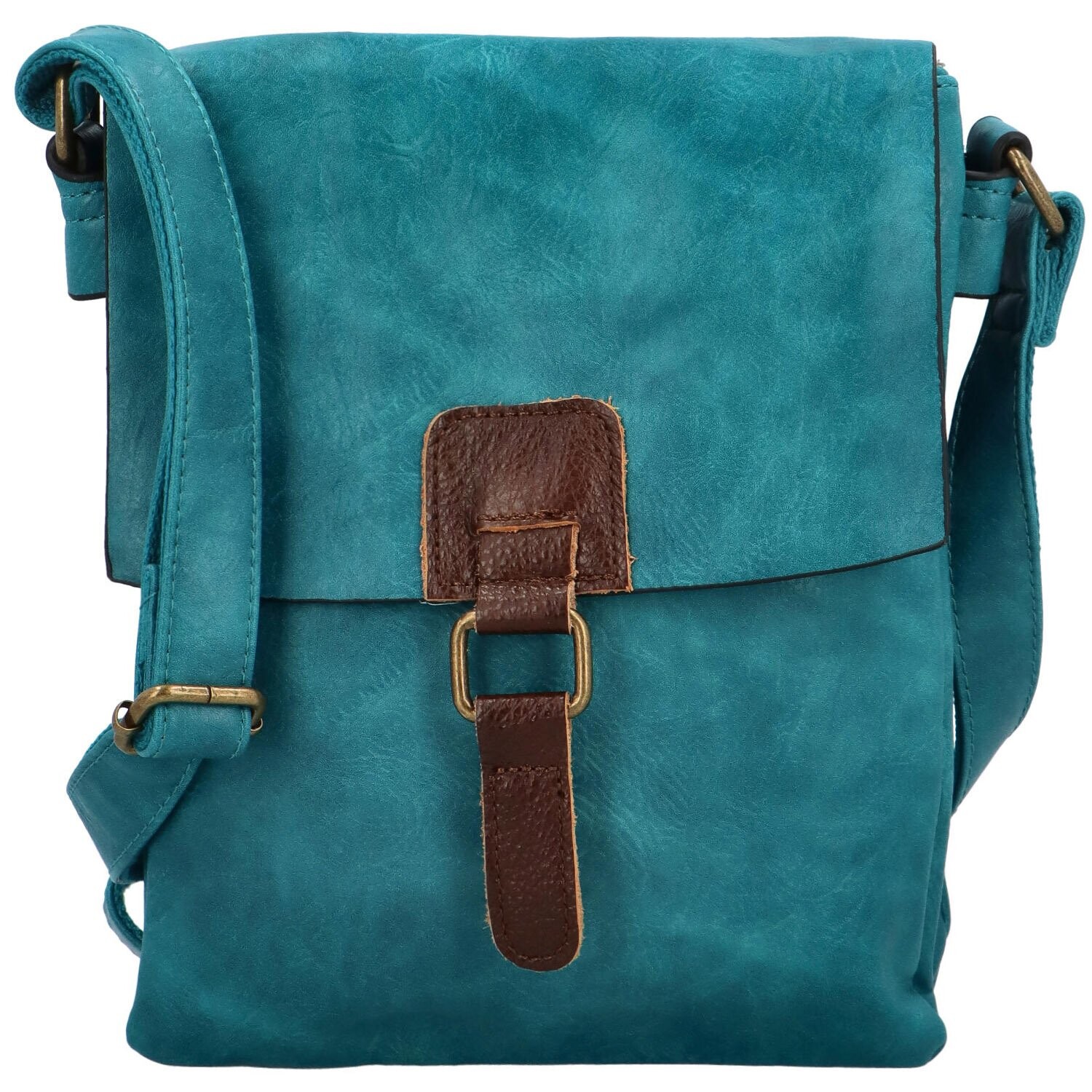 Dámská crossbody kabelka modrá - Paolo bags Oresta  modrá