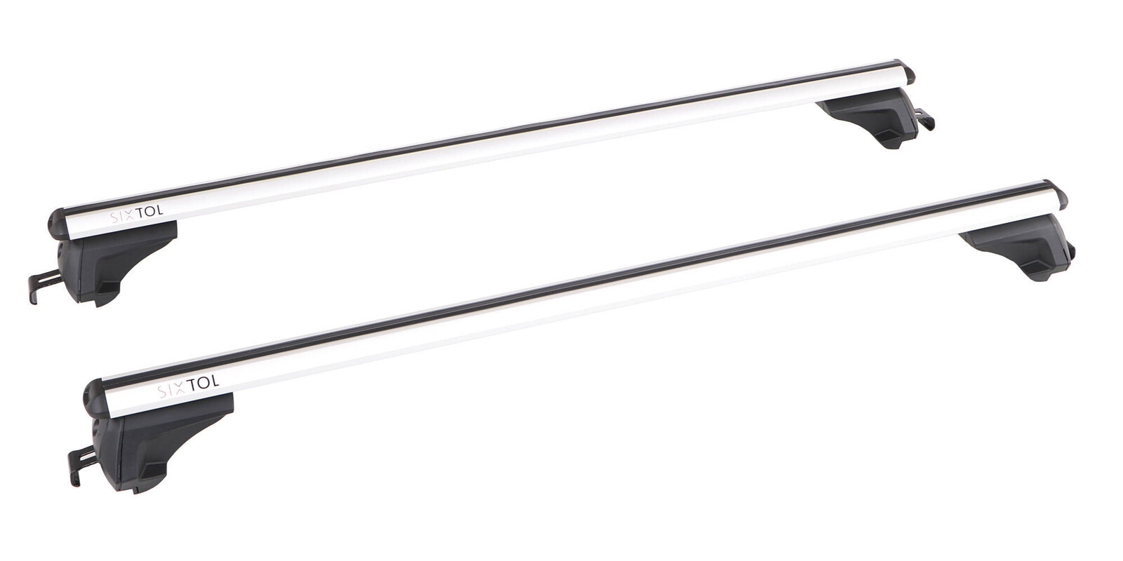 Příčný nosník se zámkem hliníkový ROOF RACK IN PRO, 120cm, nosnost 90kg SIXTOL