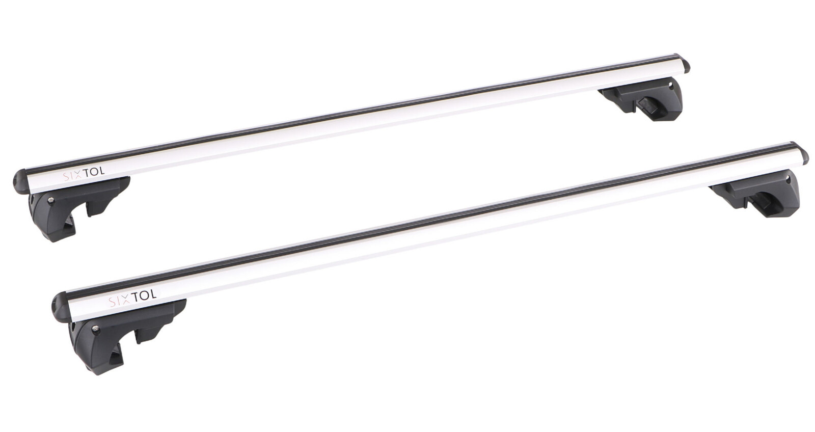 Příčný nosník se zámkem hliníkový ROOF RACK PRO 120cm, nosnost 90kg SIXTOL