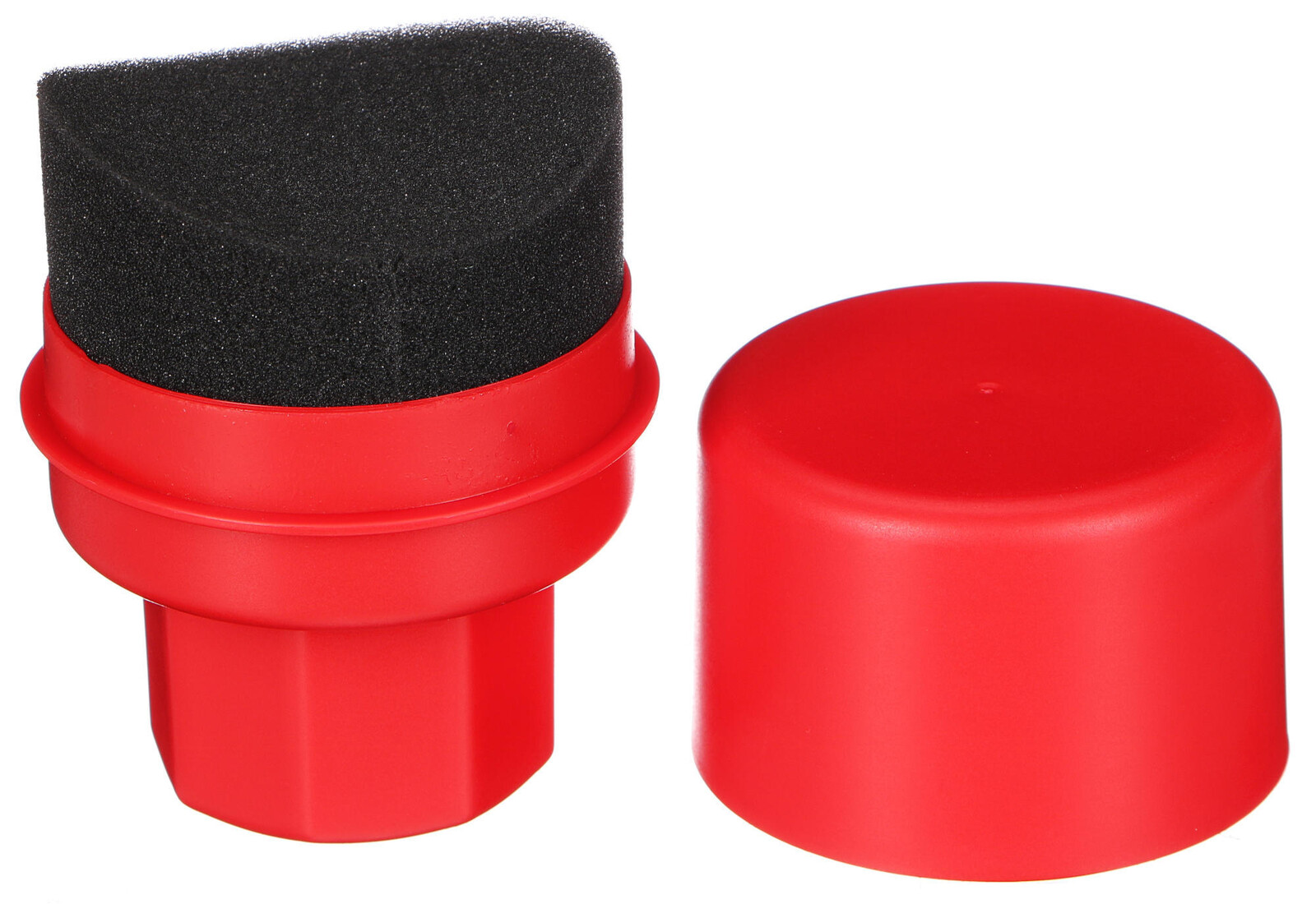 Ruční tvarovaná houbička pro voskování pneu auta CAR DETAILING MANUAL PAD 2 SIXTOL